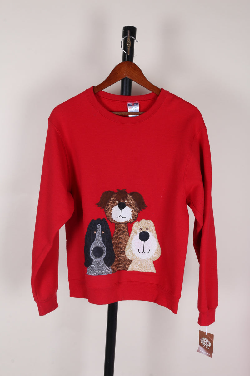 Red Jerzees Crewneck, S