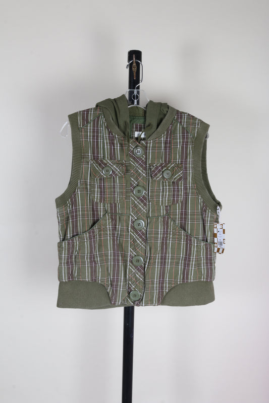 Green Maurices y2k Vest, XL