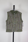 Green Maurices y2k Vest, XL