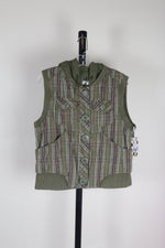 Green Maurices y2k Vest, XL