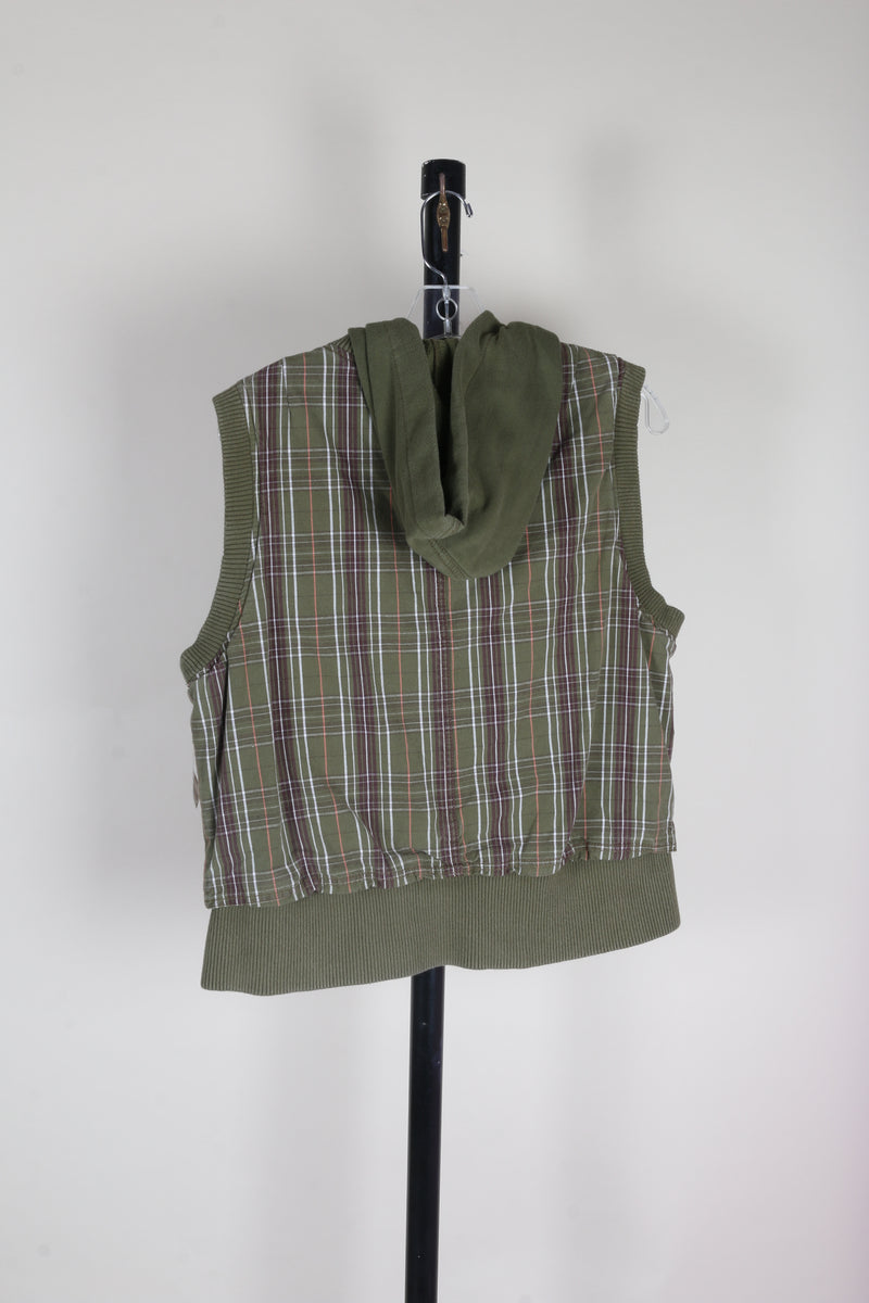 Green Maurices y2k Vest, XL