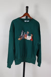 Green The Disney Store Crewneck, XL