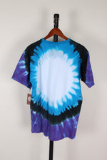 Tiedye Liquid Blue Graphic Tee, M