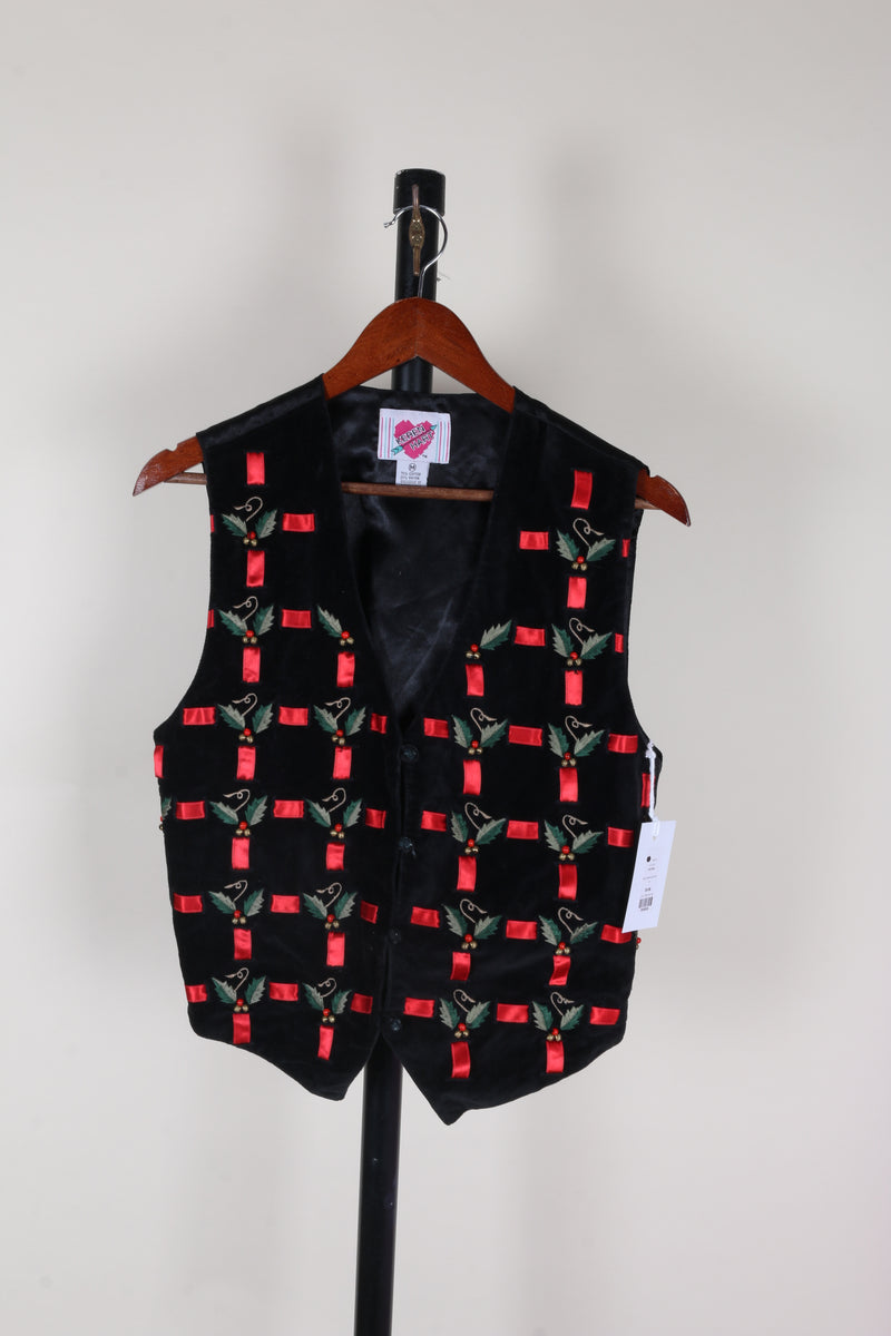 Black Keren Hart Vest, M