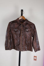 Brown Ruby Road Jacket, M