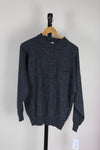 Grey Rafaella Wool Sweater, M