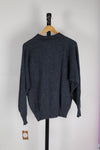 Grey Rafaella Wool Sweater, M