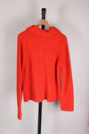 Orange Hart Sweater, XL