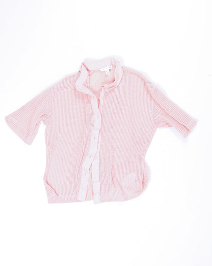 Pink Rusty Button Down, S