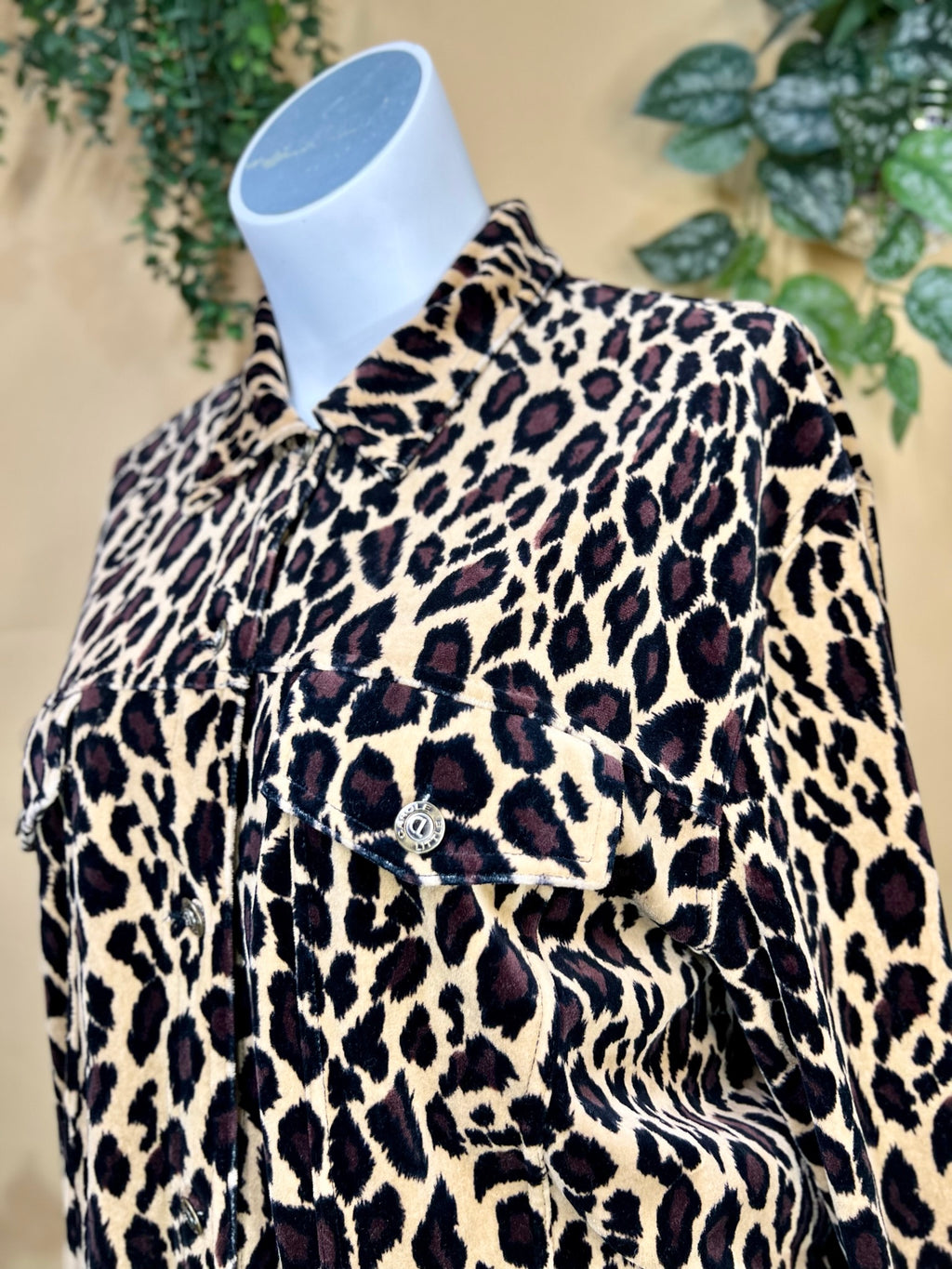 Cheetah Carole Little Jacket, XL