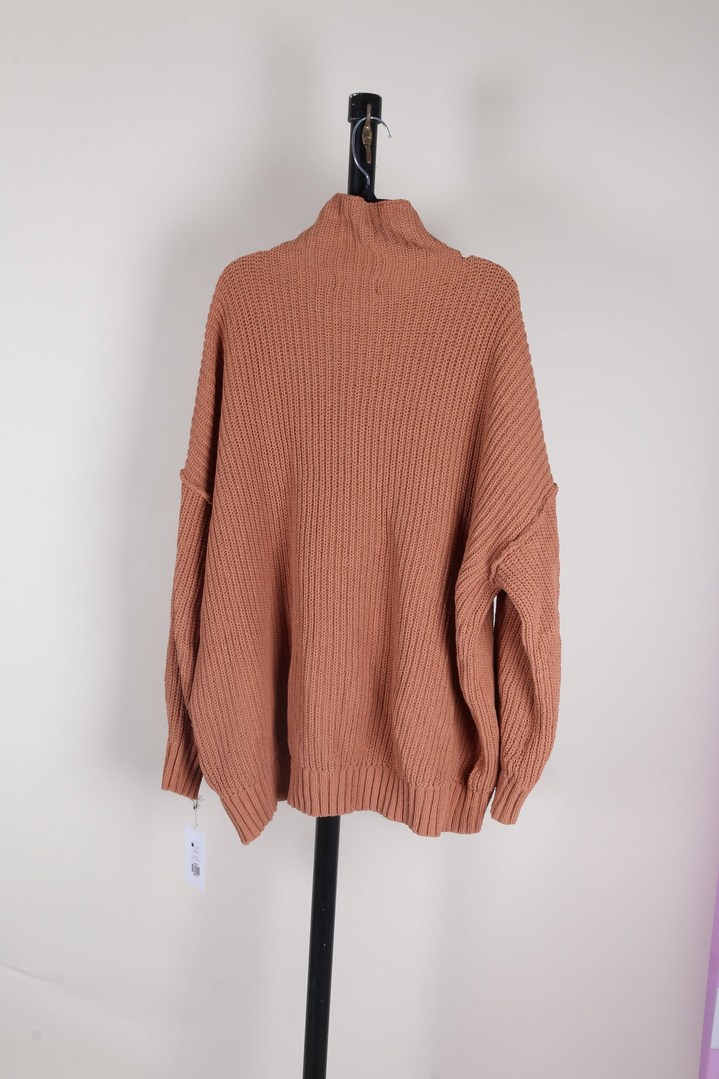 Orange Aerie Mockneck Sweater, S