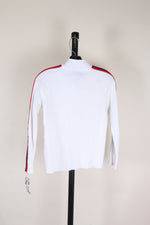 White Tommy Hilfiger Ribbed Sweater, S