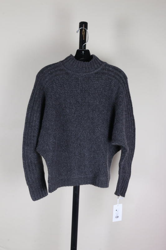 Gray Philosophy Bat Wing Sweater, XS