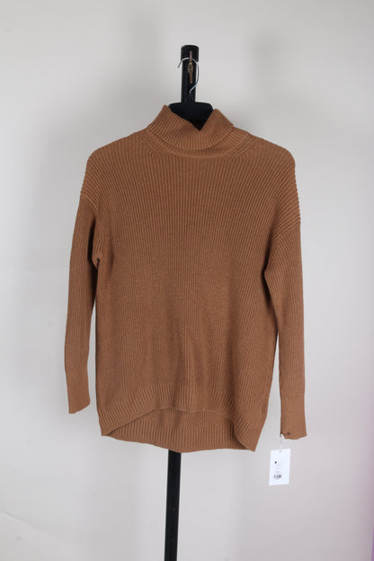 Brown J.Crew Turtleneck, XS