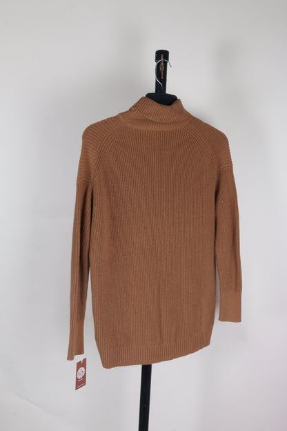 Brown J.Crew Turtleneck, XS