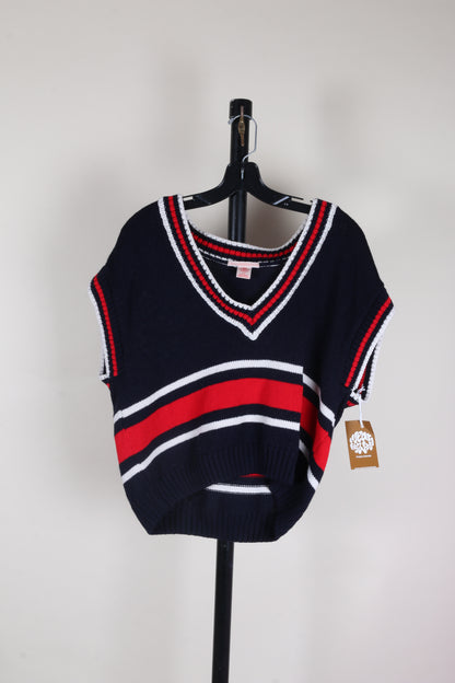 Navy Urban Outfitters Sweater Vest, M