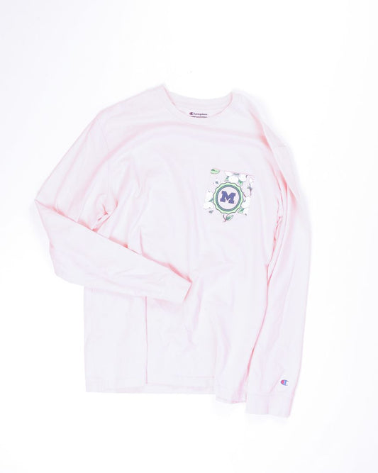 Pink Champion Long Sleeve, XL