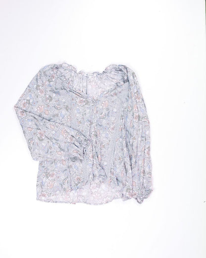 Green Wallflower Blouse, 3X