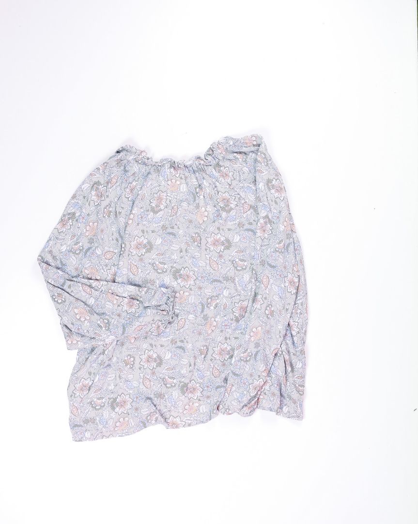 Green Wallflower Blouse, 3X