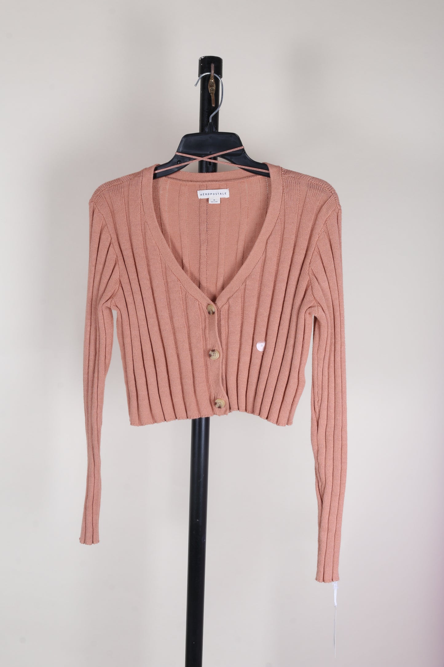 Orange Aeropostale Cardigan, M