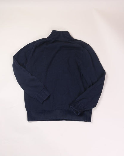 Navy L.L Bean Quarter Zip, M