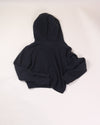 Black Adidas Cropped Hoodie, M