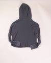 Gray Stoic Cropped Hoodie, M