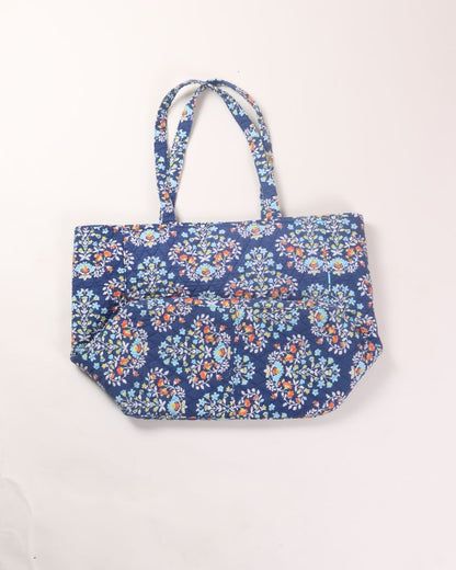 Blue Vera Bradley Tote Bag