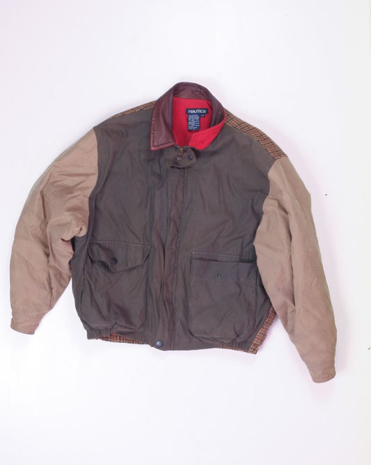 Brown Nautica Jacket, L