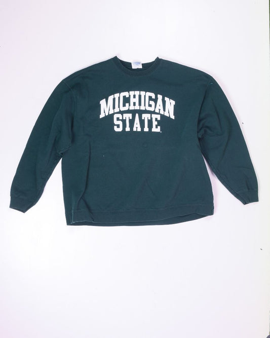 Green Hanes Crewneck, 2X