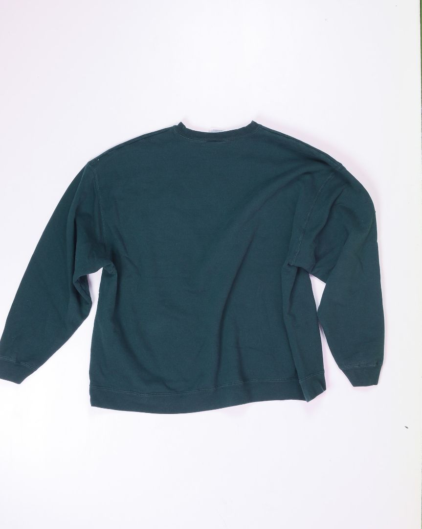 Green Hanes Crewneck, 2X