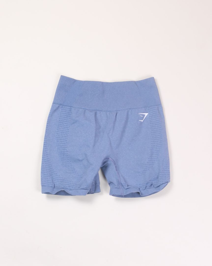 Blue Gymshark Bike Shorts, S