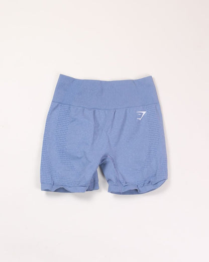 Blue Gymshark Bike Shorts, S