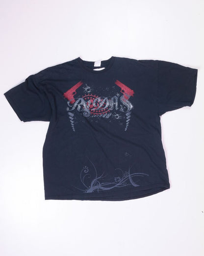 Black Gildan Graphic Tee, 1X