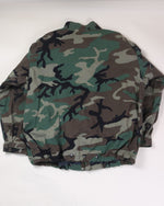 Camo Military Jacket, 1X