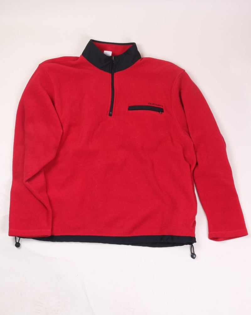 Red Old Navy Quarter Zip, 1X