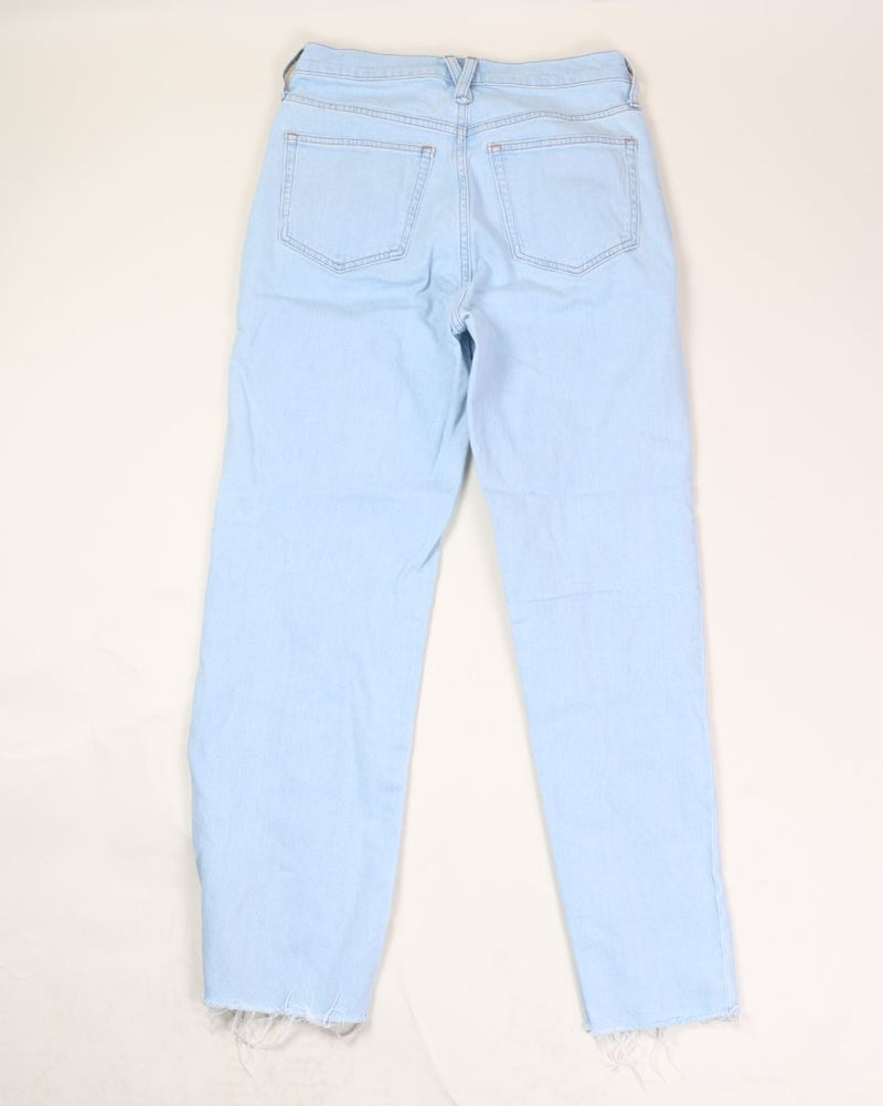 Lightwash J.Crew Wide Leg Jeans, 27