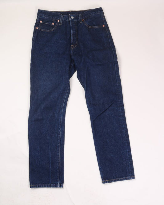 Darkwash Levi's 501 Jeans, 8