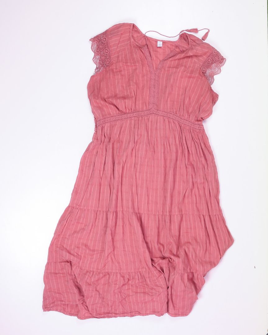 Pink Old Navy Midi Dress, XXL