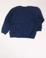 Blue Hanes Crewneck, L