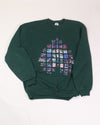 Green Jerzees Crewneck, L