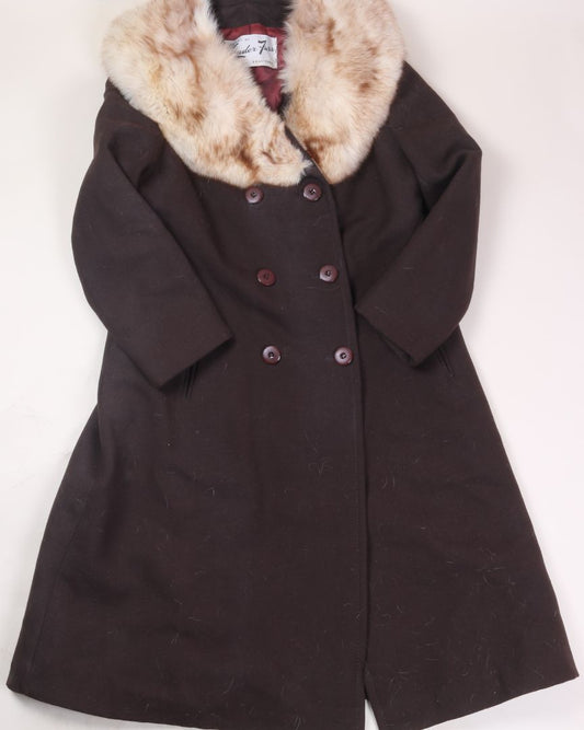 Brown Leader Furs Coat, M