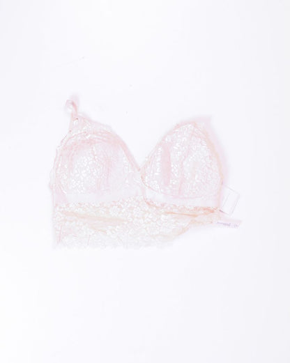 Pink Tranquil & True Bralette, 3X