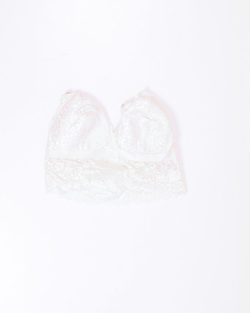 White Tranquil & True Bralette, 3X