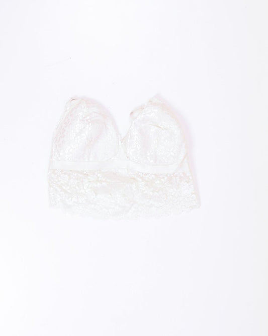 White Tranquil & True Bralette, 3X