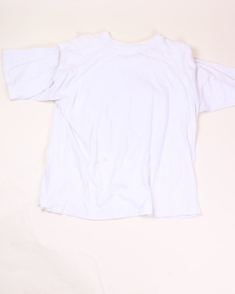 White ELMS T-shirt, XL