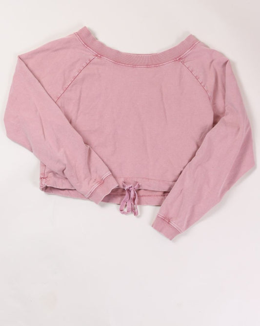 Pink L Space Cropped Sweatshirt, S