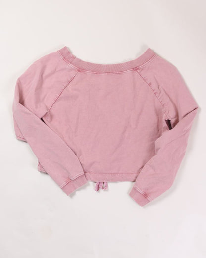 Pink L Space Cropped Sweatshirt, S