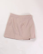 Tan Shein Wrap Skirt, M