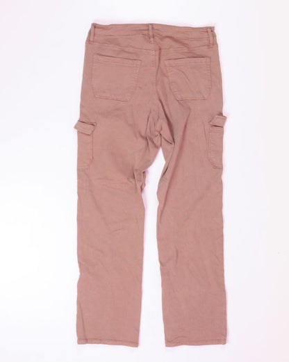 Tan Well Worn Cargo Pants, 12